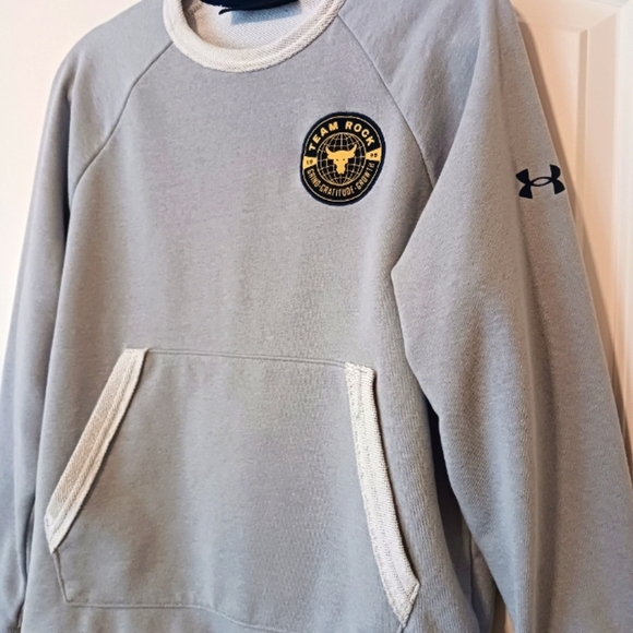 UA Project Rock Heavyweight TerryMen's Crew - Picture 10 of 12